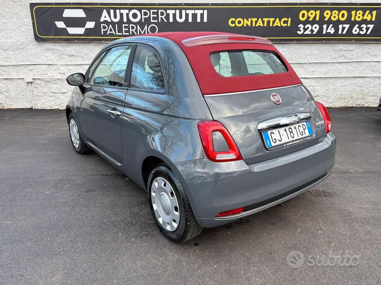 FIAT 500 C 1.0 Hybrid Dolcevita (70CV) Cabri