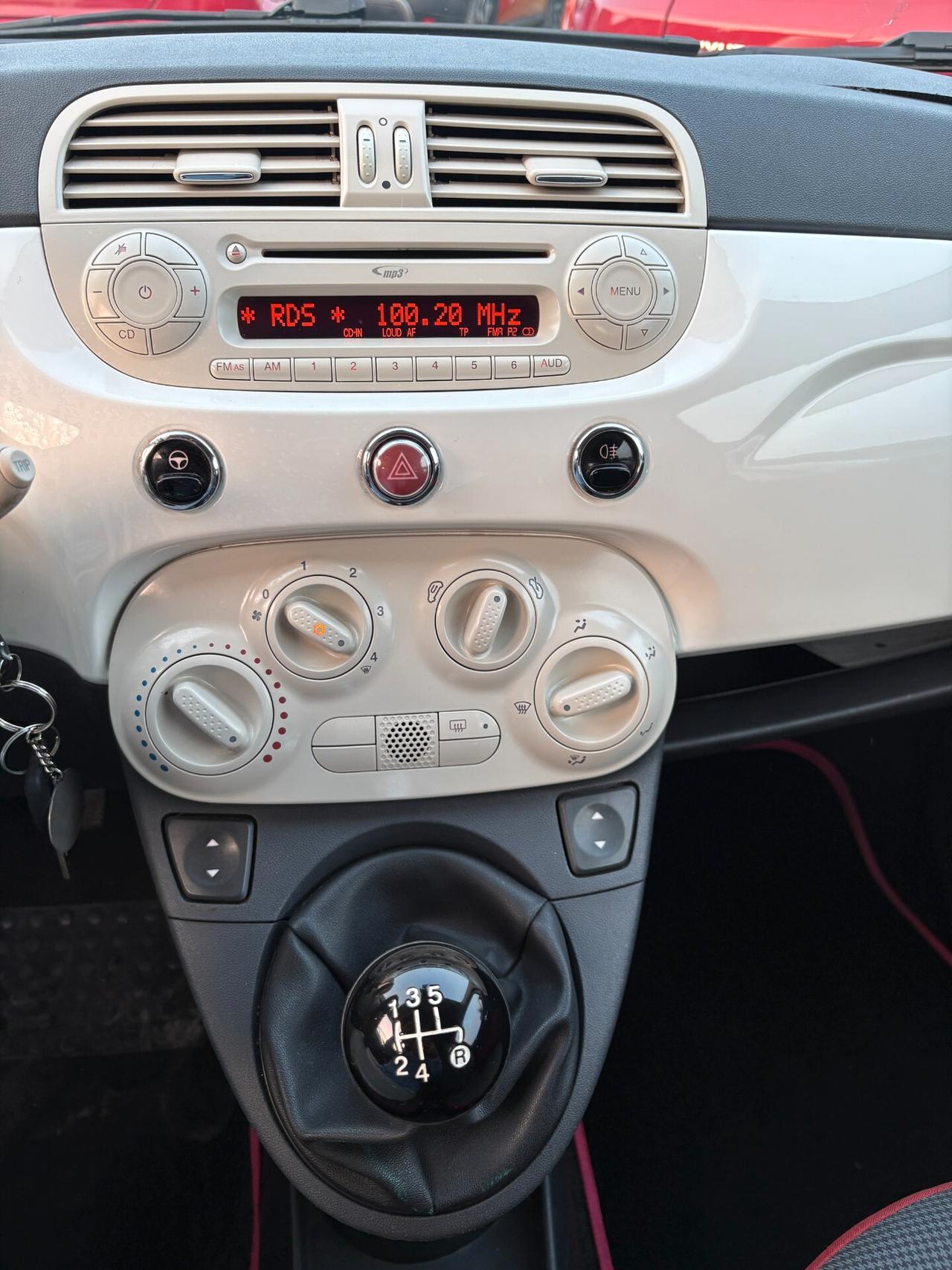 Fiat 500 Cabrio 1.2 Benzina -Unico proprietario