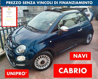 FIAT 500 CABRIO UNIPRO' * PREZZO VERO - QUADRO DIGITALE