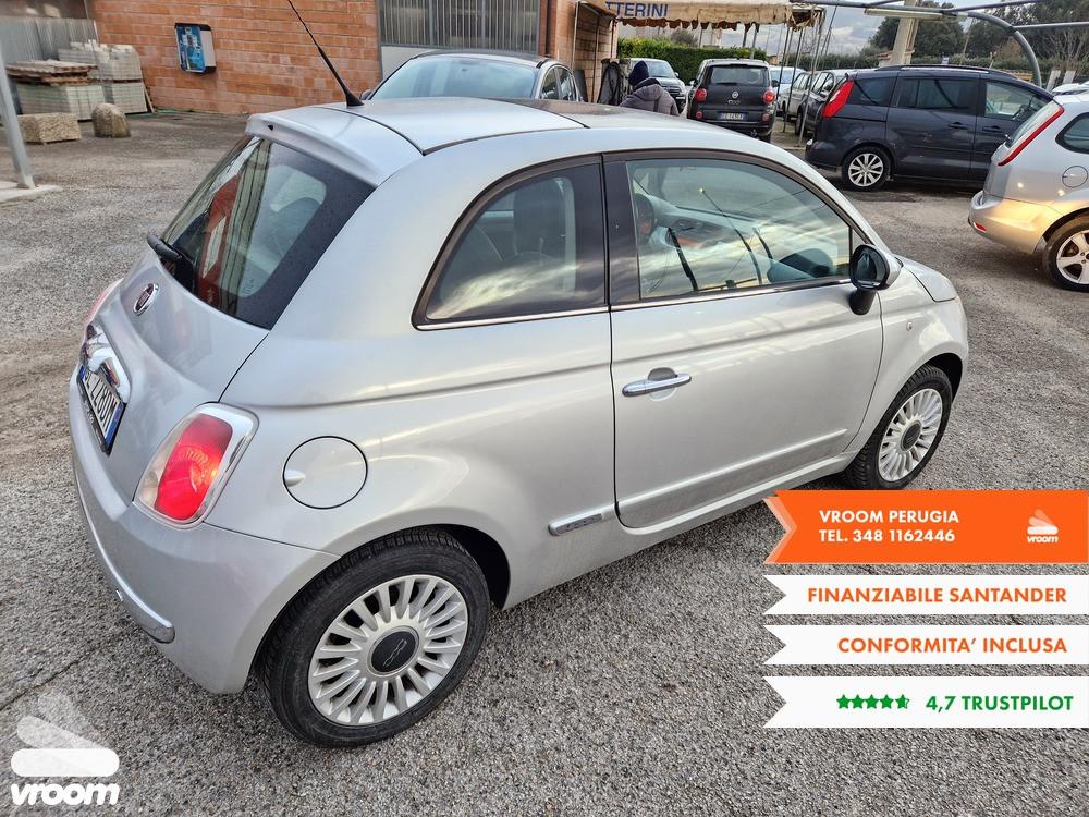 FIAT 500 1.2 69cv Lounge 2008 NEOPATENTATO