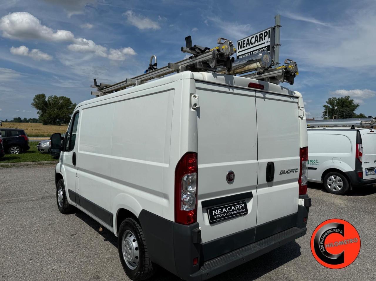 Fiat Ducato 33 2.3 MJT 130 CV ALLESTITO EX ENEL (PC-TN L1H1)SENSORI-POCHISSIMI KM!-PORTAPACCHI-