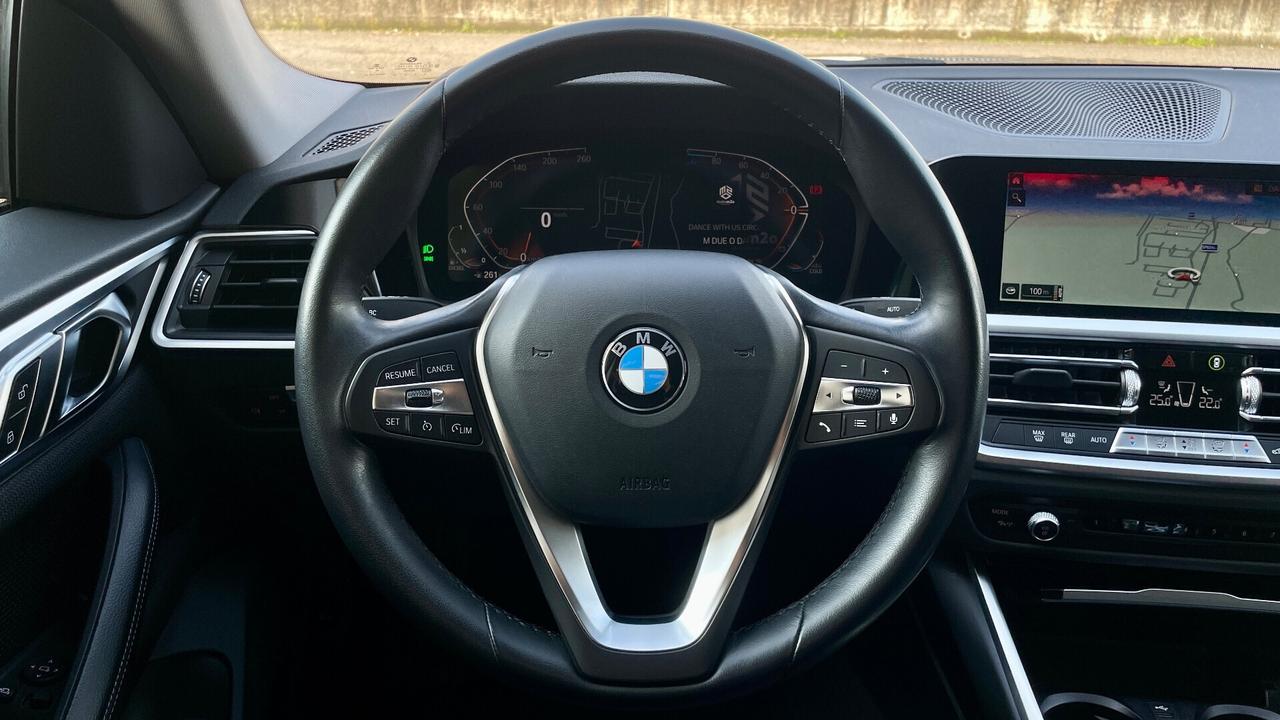 BMW 420D GRAN COUPE 2.0 X-DRIVE 48V ADVANTAGE 190CV - FULL LED, VIRTUAL COCKPIT, PELLE