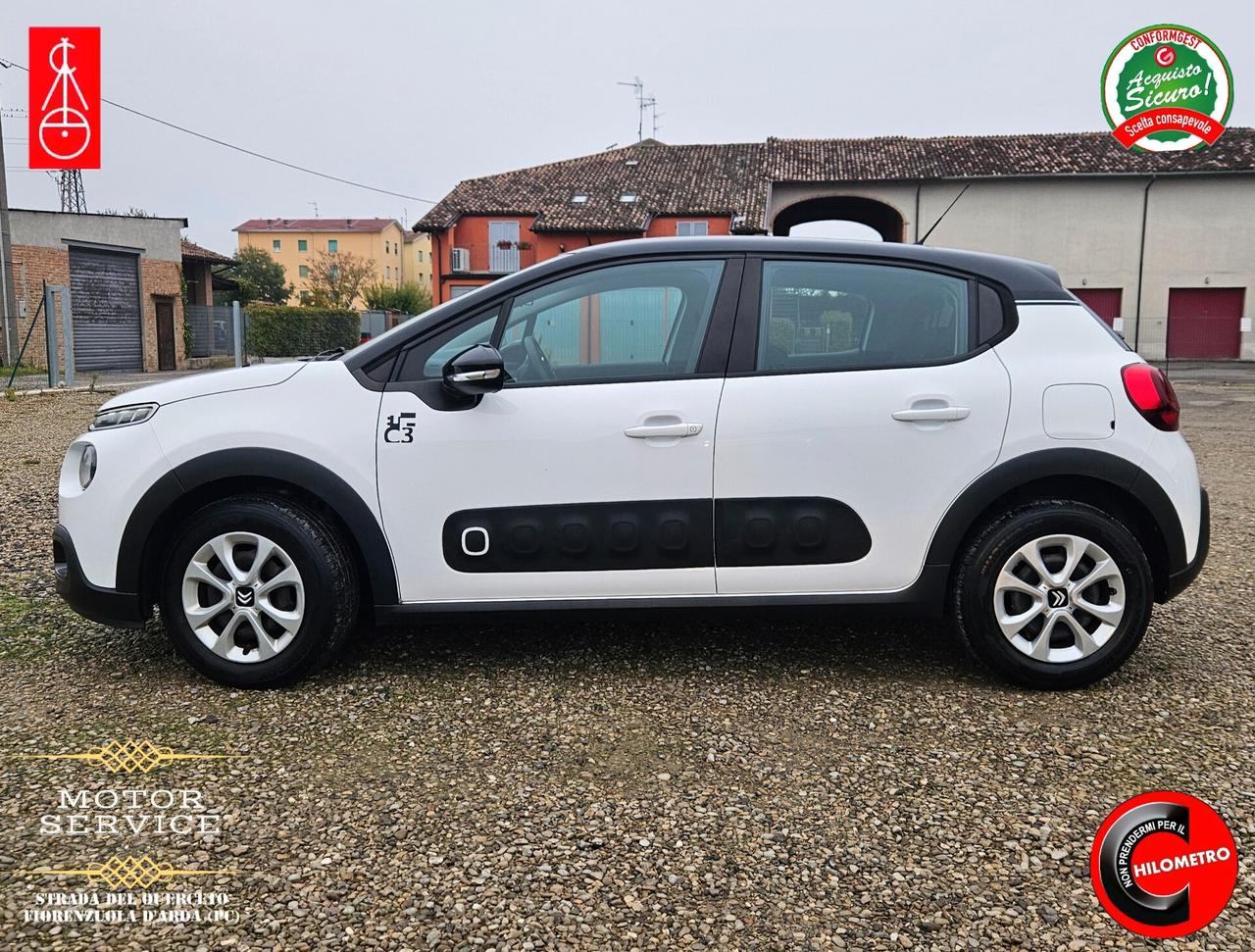 Citroen C3 1.2 benzina 65000km da 79€ mese
