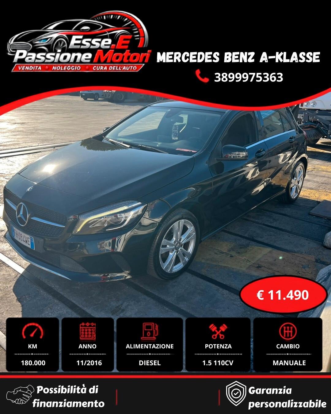Mercedes-benz A 180 d Executive
