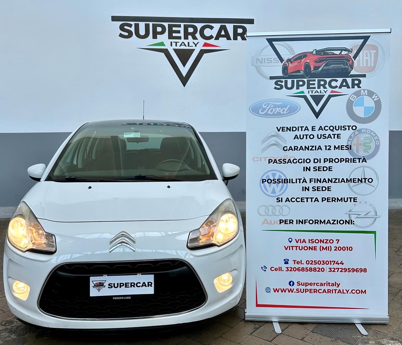 Citroen C3 1.1 Benz, Euro 5, Uni Propeitar, bella e garantita