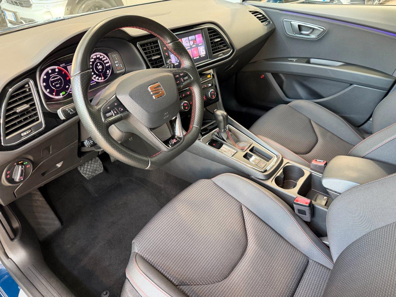 Seat Leon ST 1.5 ecotsi FR 150cv dsg-LED-Carplay-Camera-Keyless-FULL