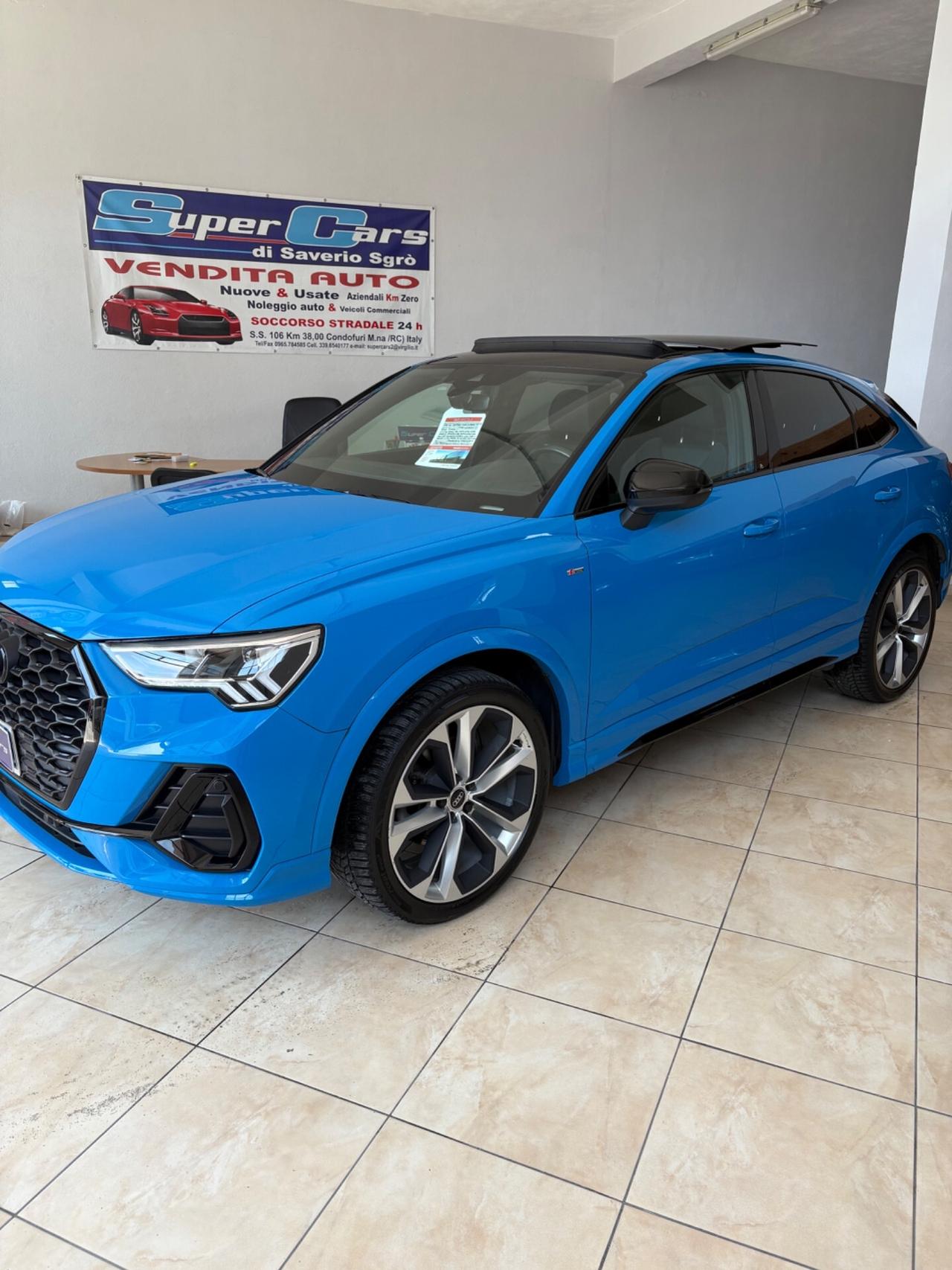 Audi Q3 Sportback 35 TDI quattro S tronic S line edition Full optional tetto apribile