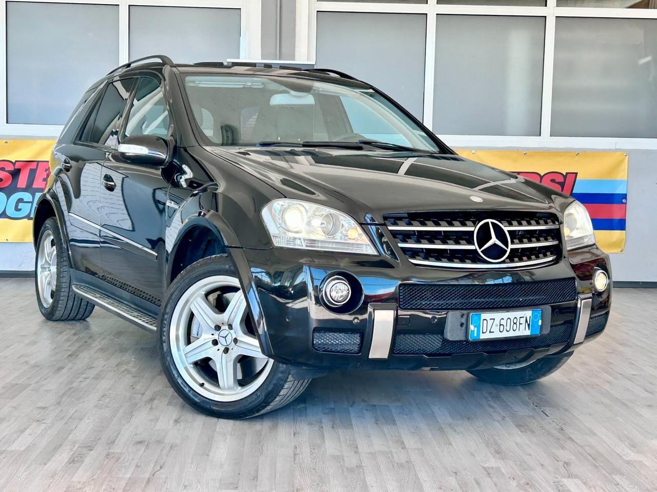 Mercedes-benz ML 63 AMG *DA COLLEZIONE*70.000KM*UNICO PROPRIETARIO*ITA*TAGLIANDATA*GARANTITA*DOPPIO TRENO GOMME*