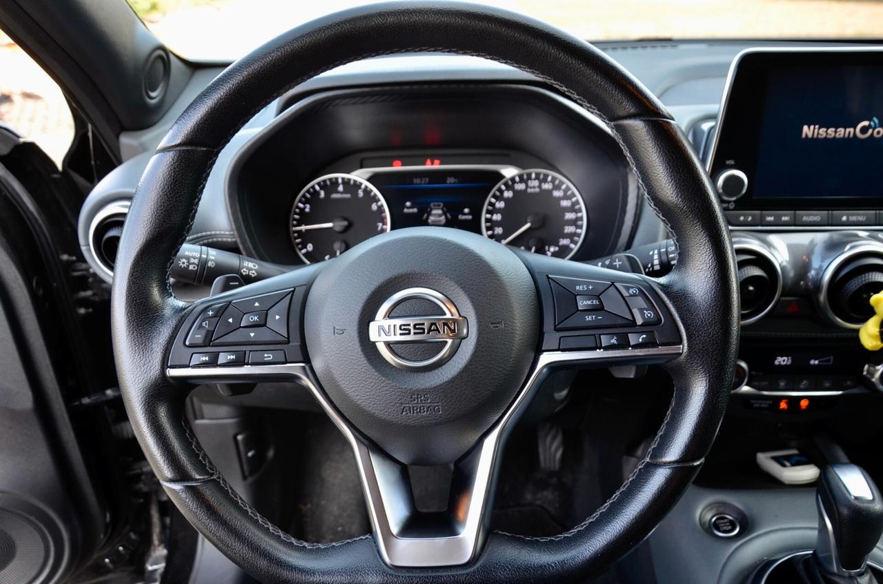 NISSAN JUKE 1.0 DIG-T N-CONNECTA 114cv DCT, EURO 6D, UFF ITALIANA, FARI LED, APPLE ANDROID, RETROCAMERA, PERMUTE