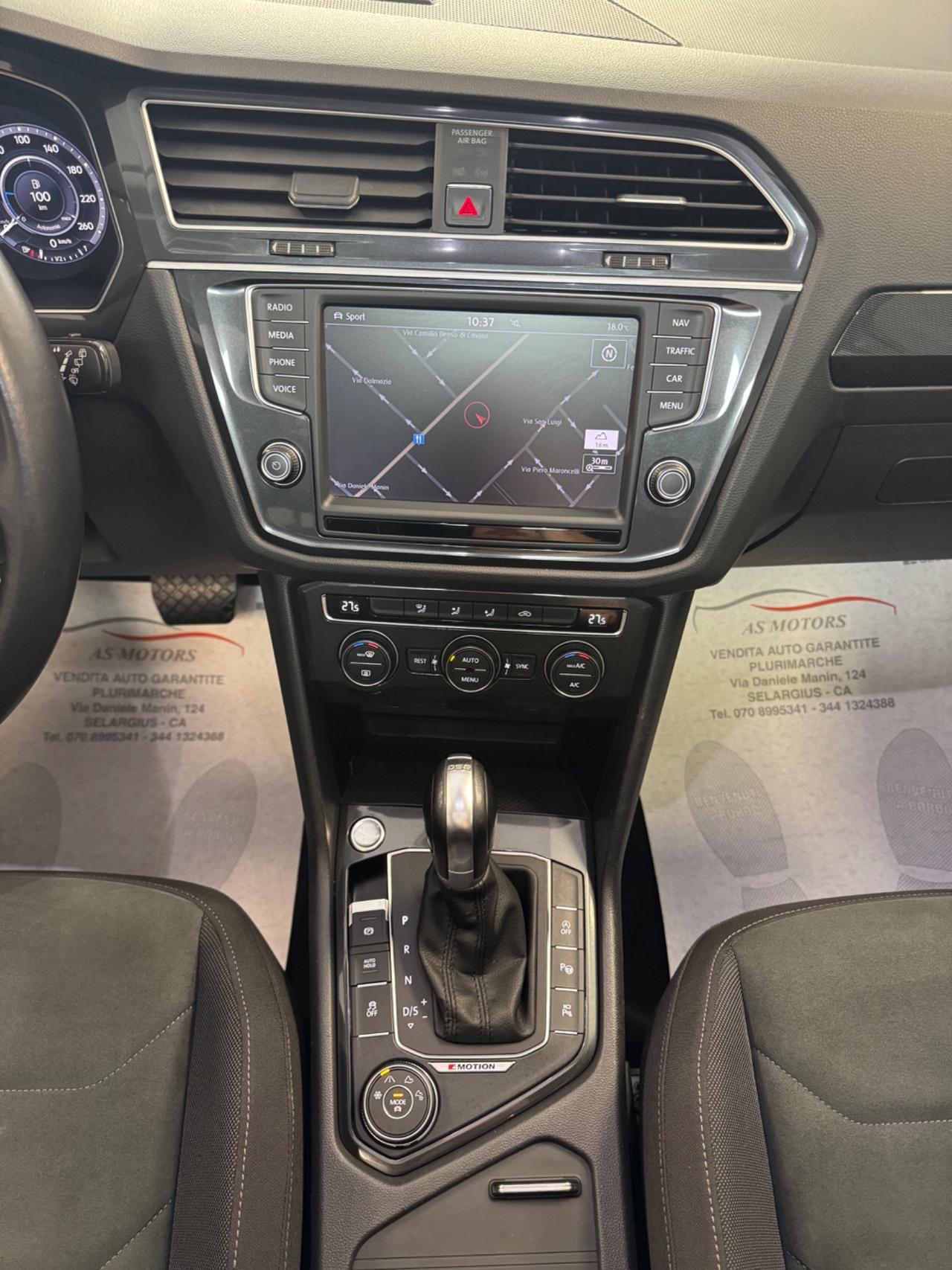 VW TIGUAN 2.0 240 CV 4MOTION R-LINE TETTO