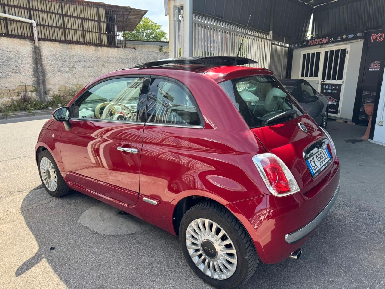 FIAT 500 1.2 69CV LOUNGE 2010 TETTO