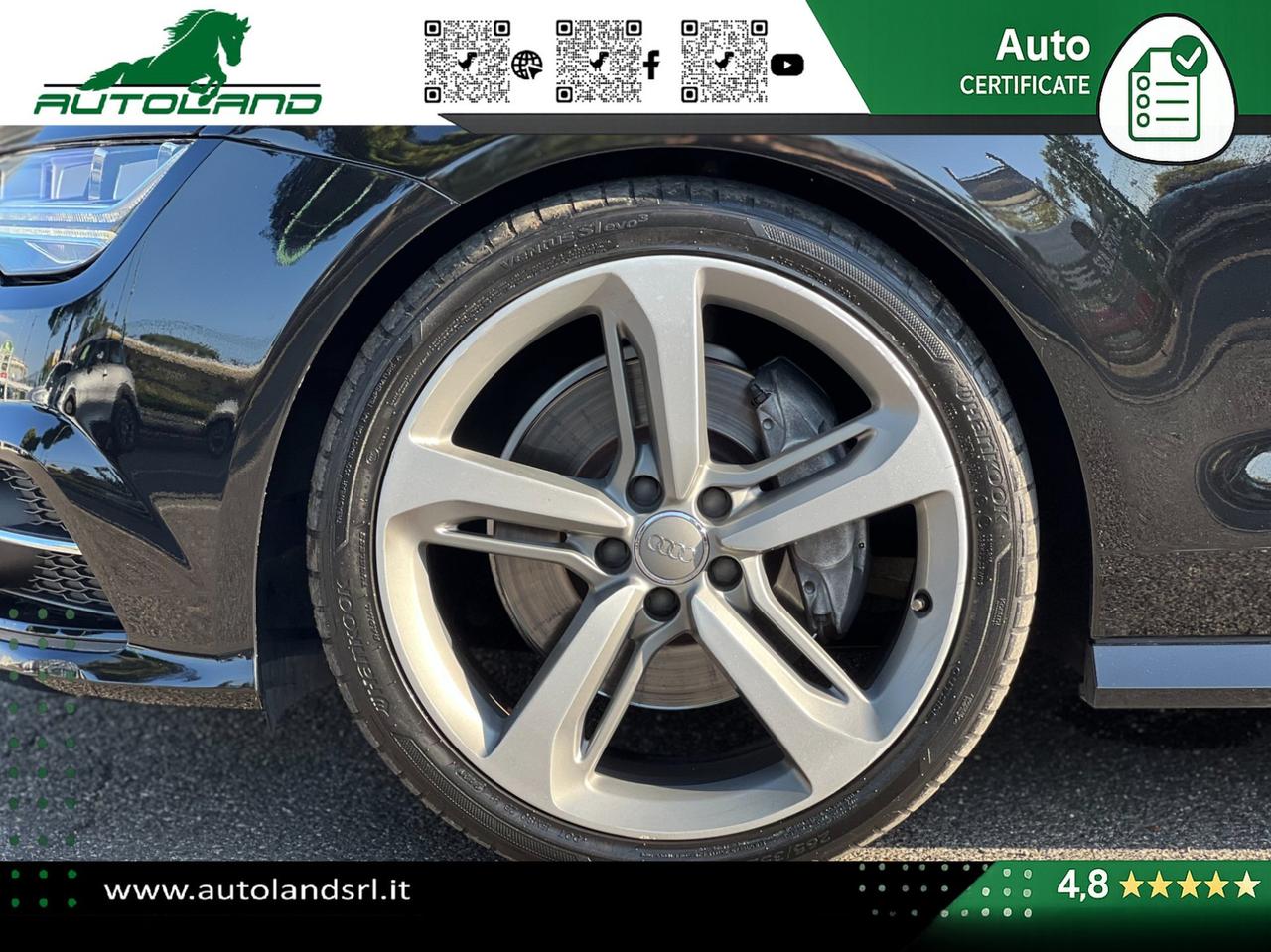 Audi A7 Sportback 3.0 tdi quattro 272cv S-Line ACC - 20" - Frecce Dinamiche
