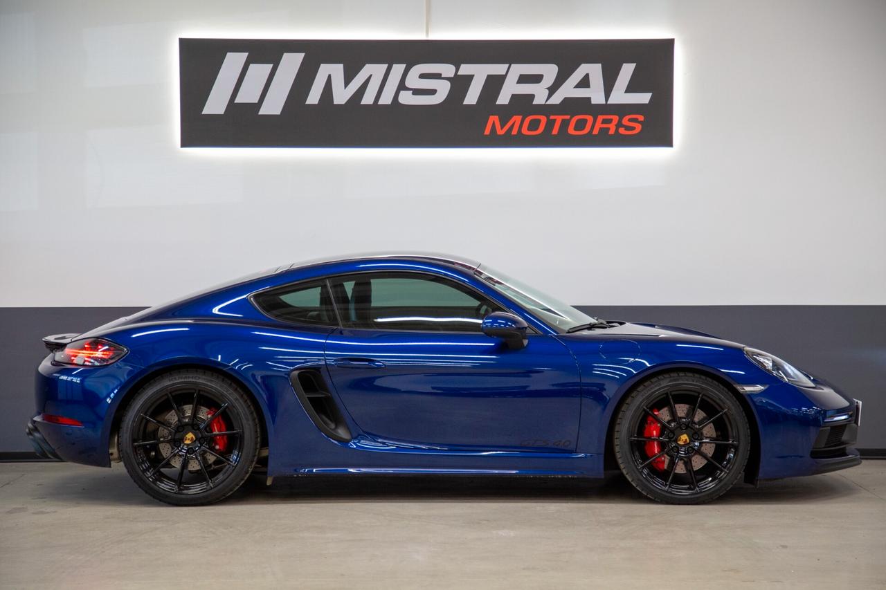 Porsche Cayman 718 GTS Manuale