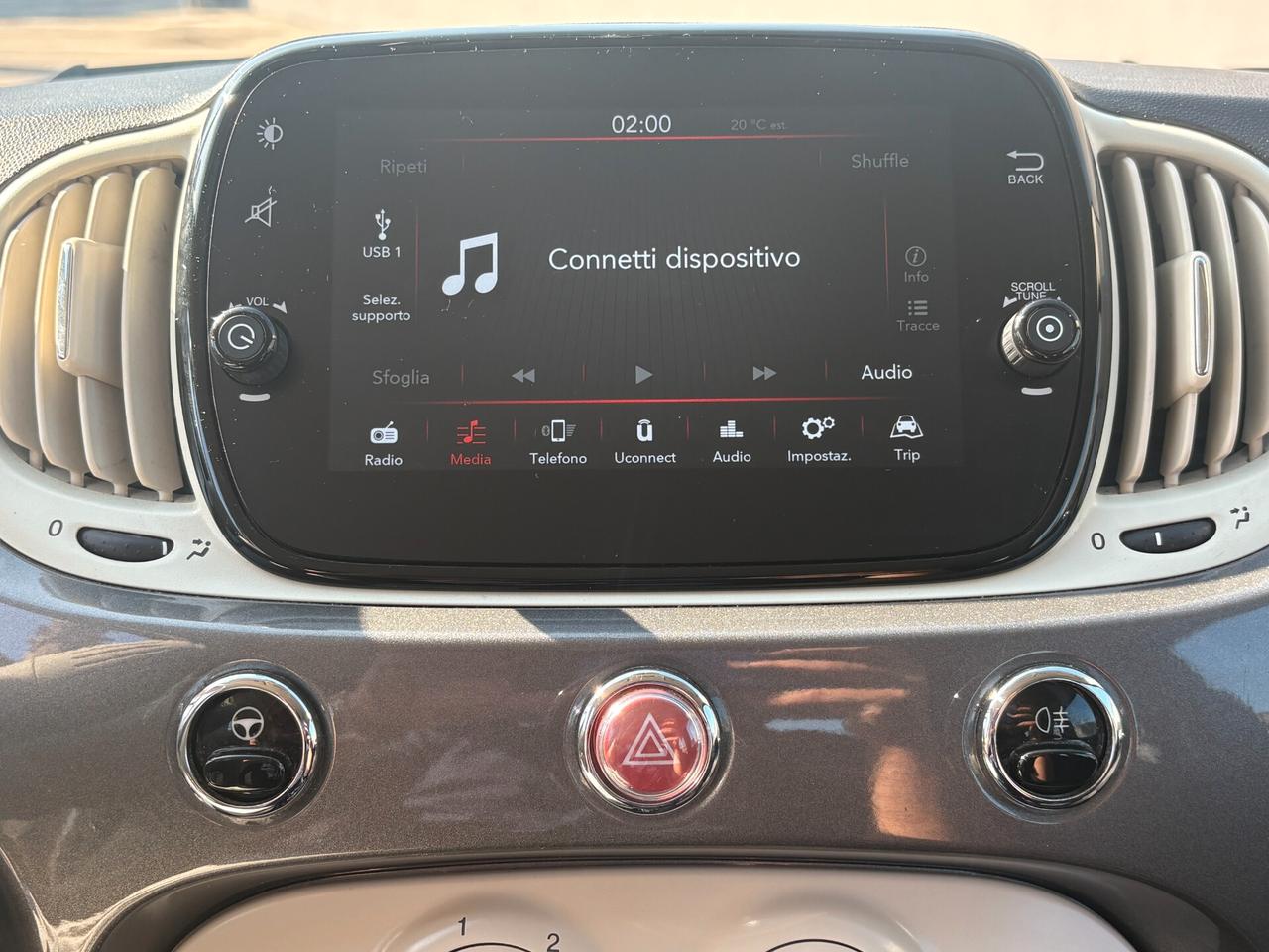 Fiat 500 1.0 Hybrid Pack Premium KM CERTIFICATI