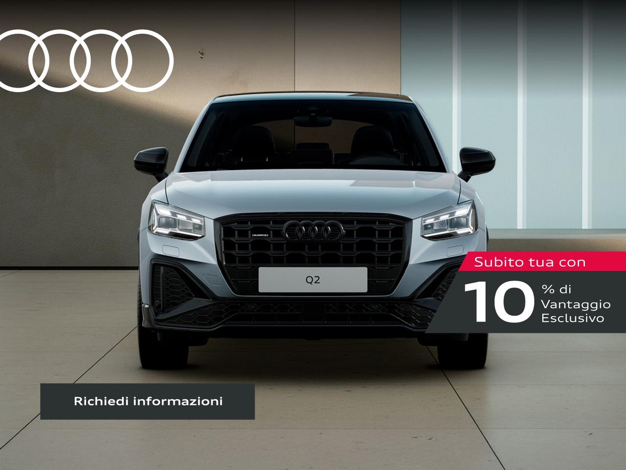 Audi Q2 40 2.0 tfsi identity black quattro s-tronic