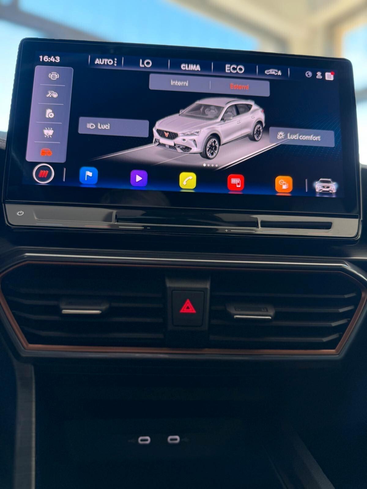 Cupra Formentor 1.5 TSI 150 C.V BENZINA CAMBIO DSG, ANNO 2023, CON VIRTUAL COCKPIT,LUCI SOFFUSE,TELECAMERA