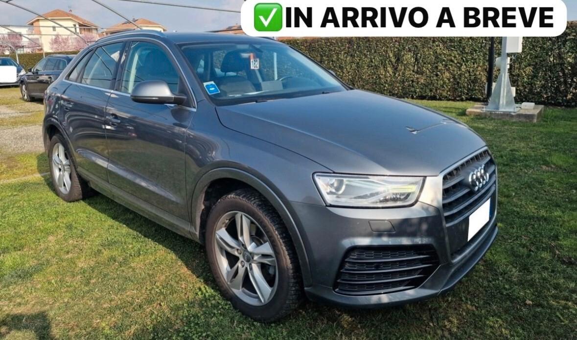AUDI Q3 2.0 TDI 150 CV. E6 SPORT NAVI+CERCHI PERFETTA