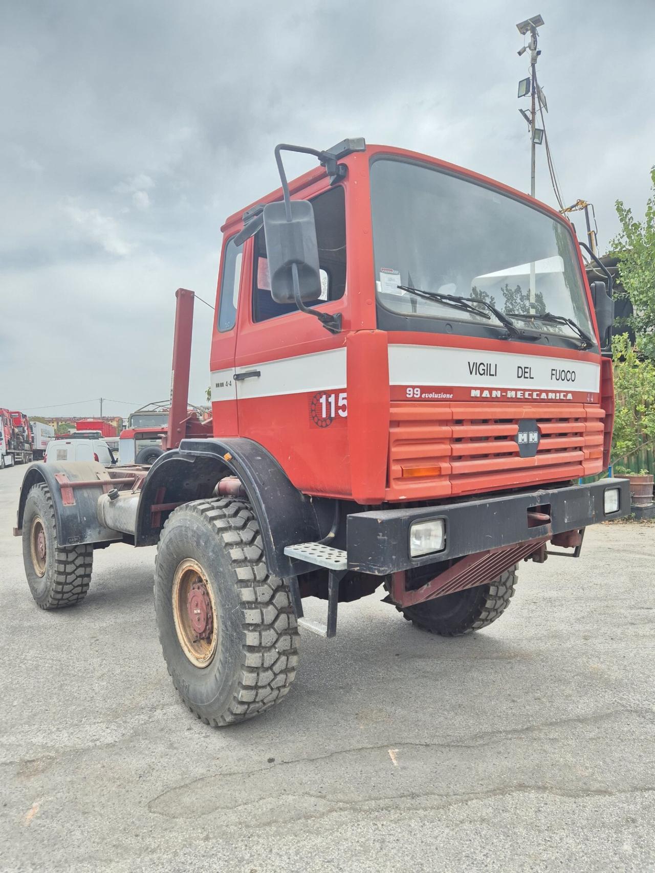 Man Meccanica 4x4 Cassone intercambiabile