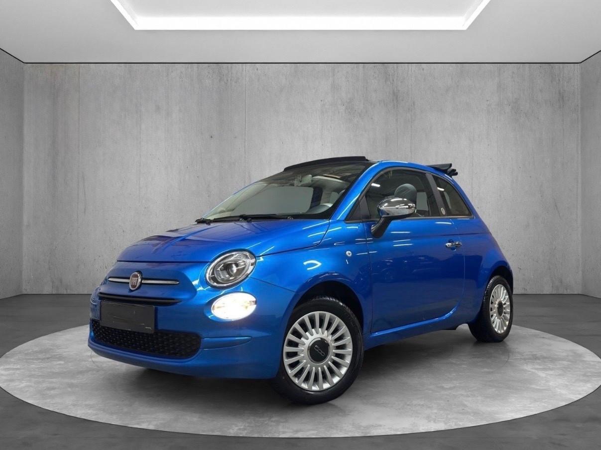 Fiat 500 C 1.2 Lounge blue metallic