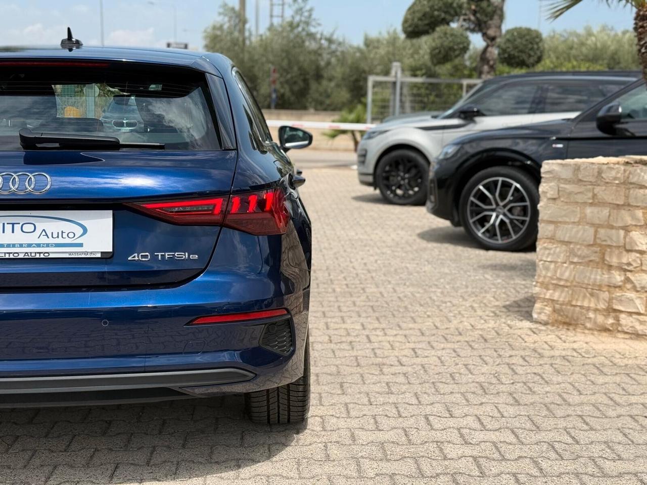 Audi A3 SPB 40 TFSI e 204 cv Hybrid - Plug-in S tronic