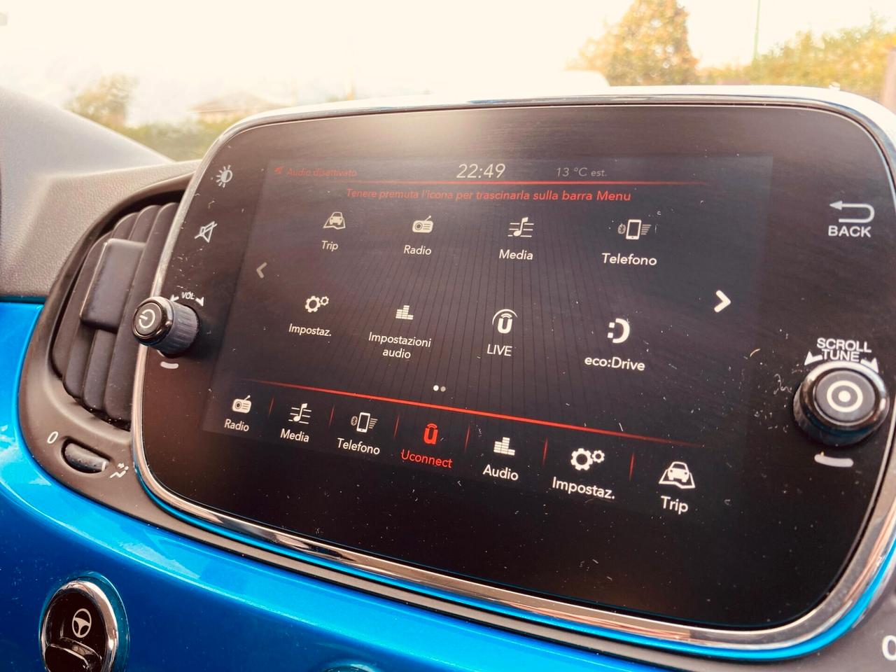 2017 Fiat 500 Mirror