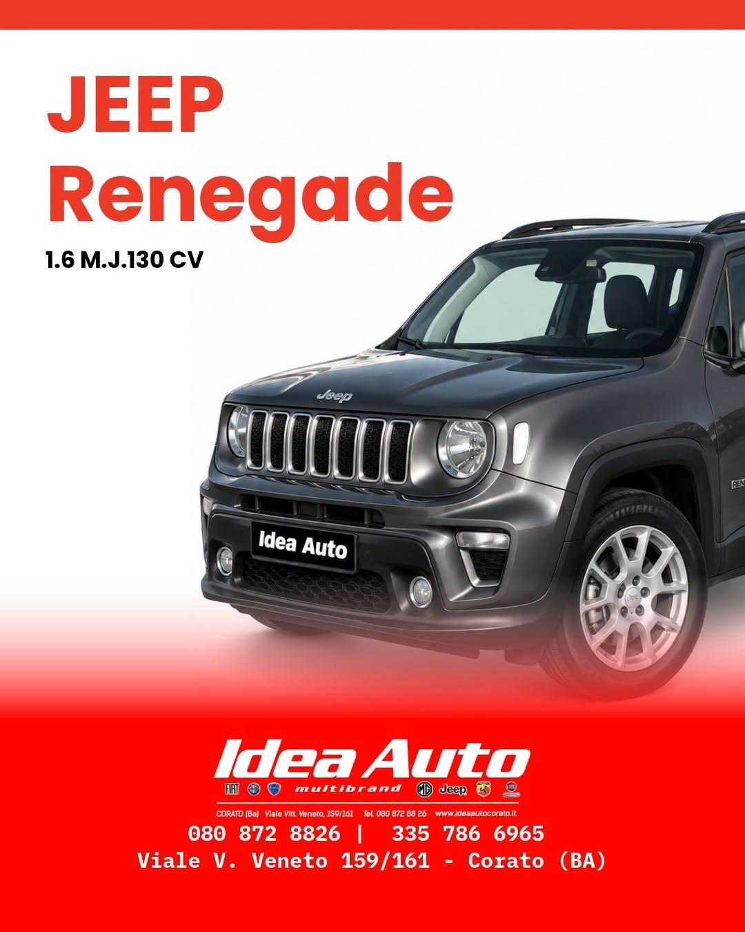 Jeep Renegade 1.6 Mjt 130 CV Limited