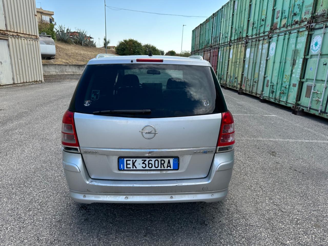 Opel Zafira 1.6 EcoM 150CV 7 posti EURO 5 METANO leggi bene