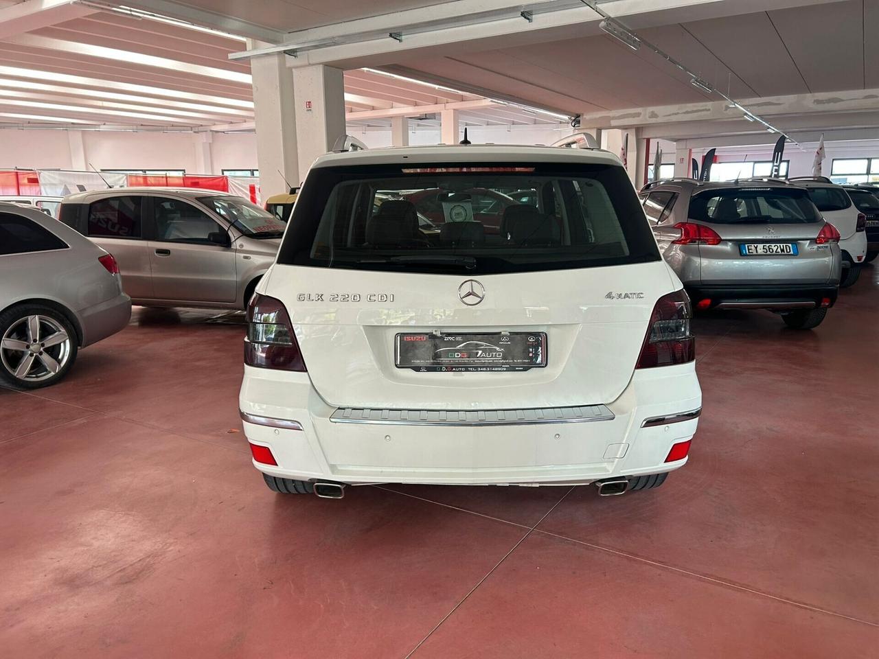 MERCEDES GLK 220 CDI4MATIC 4X4 serie 2 Diesel 2.2 CV 170 CAMBIO AUT. MOD.SPORT Km 241.480 Certificato
