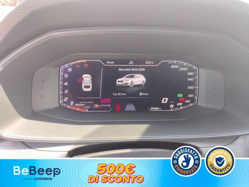 CUPRA Leon SPORTSTOURER 1.5 HYBRID 150CV DSG