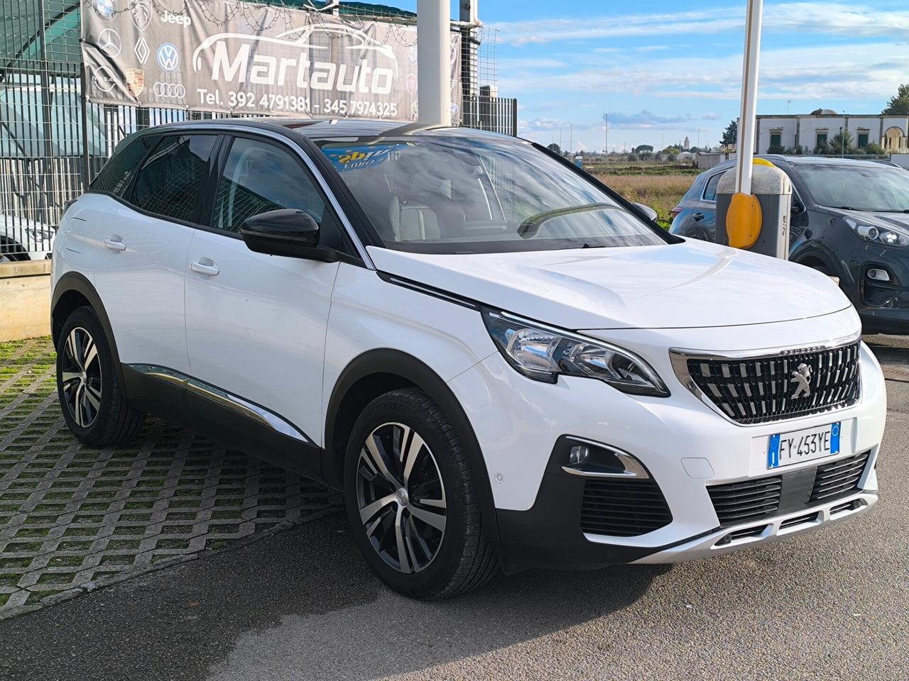 PEUGEOT 3008 ALLURE 1.6 HDI 130cv 09/19 TETTO/NAVI/LED