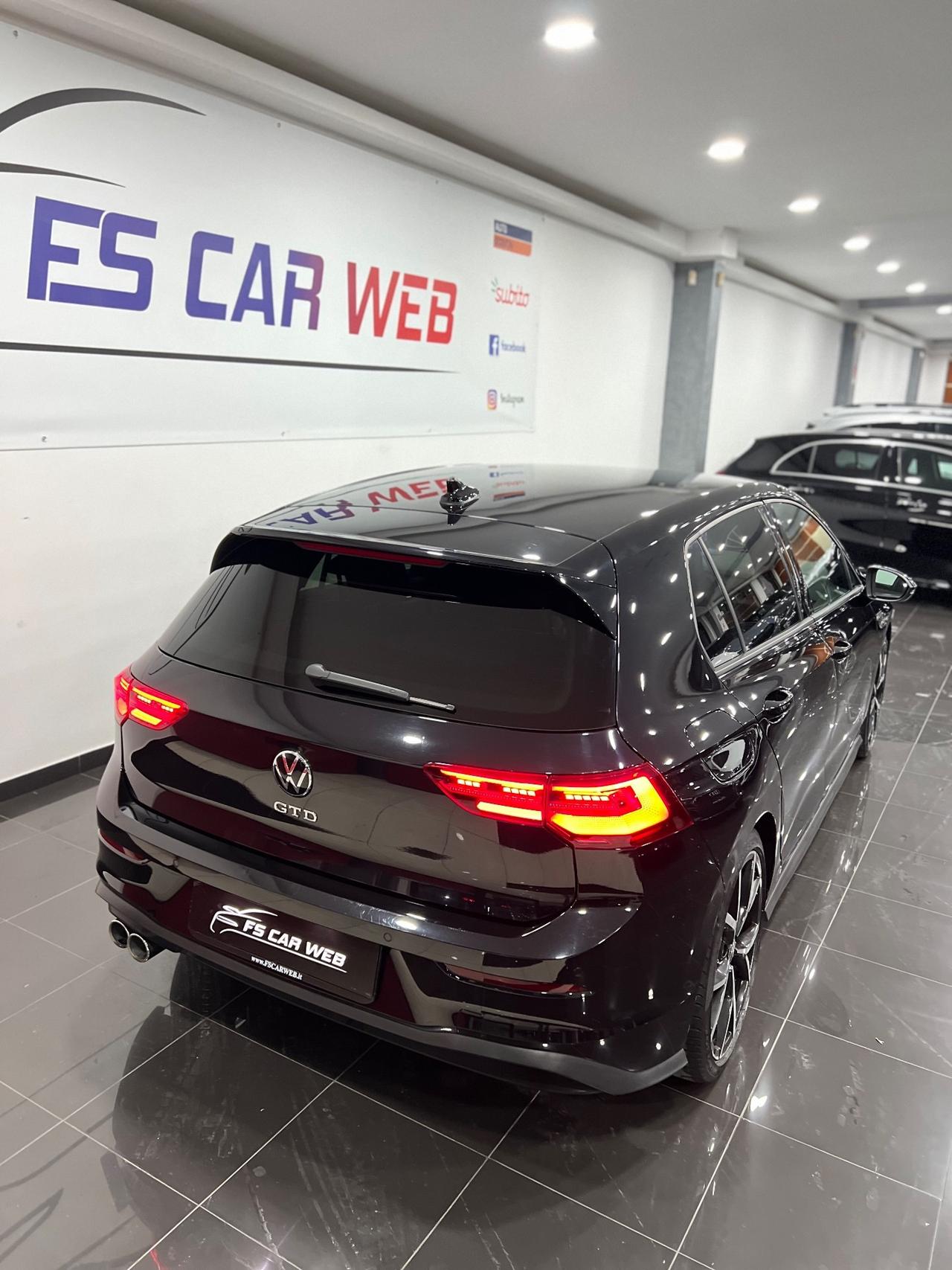 VOLKSWAGEN GOLF 8 2.0 TDI DSG GTD 200 cv