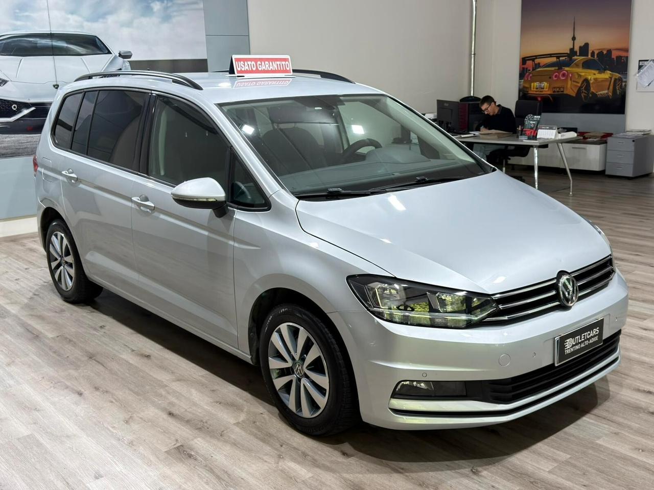 VOLKSWAGEN TOURAN 1.6TDI 115CV DSG 7POSTI