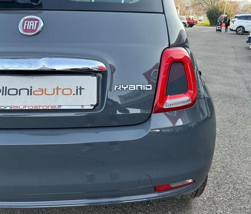 FIAT 500 Hybrid 1.0 70cv Ibrido Pop 1°PROP-GARANZIA-KM CERTIFICATI