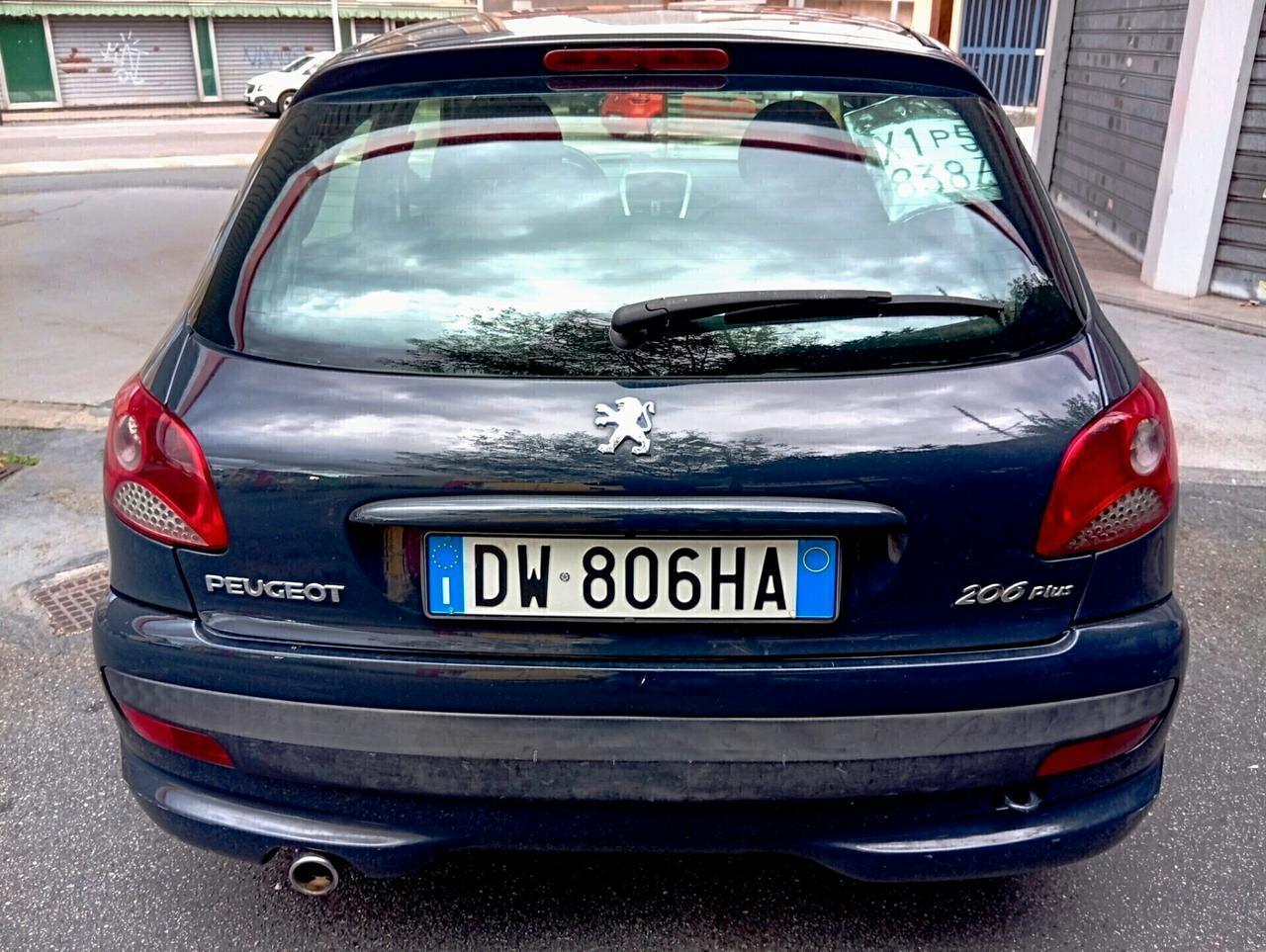 Peugeot 206 Plus GPL 1.1-60 CV 5p.A.ffare