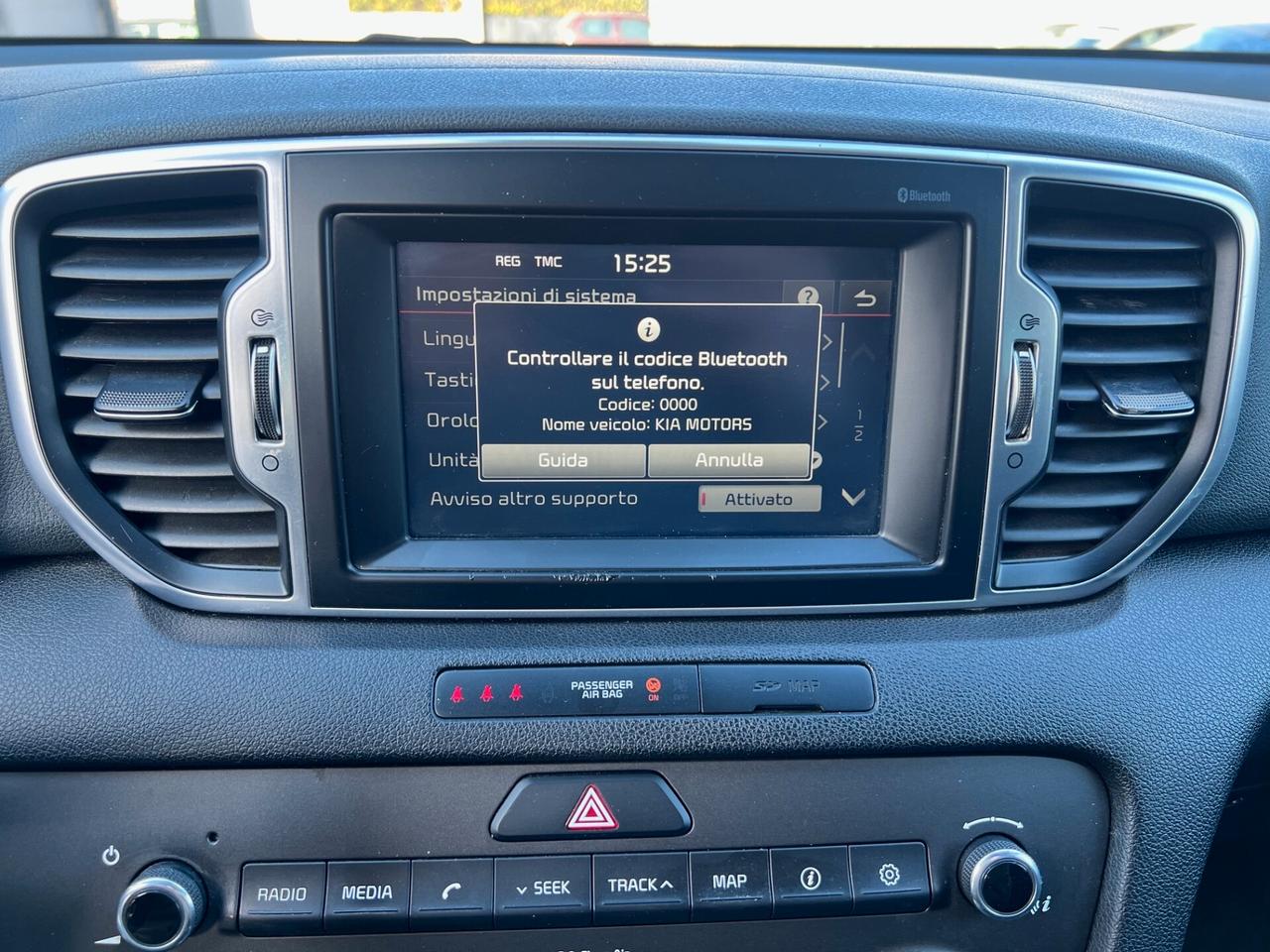 Kia Sportage 1.7 crdi Class 2wd 115cv NAVI/CAMERA/TEL. PERFETTA