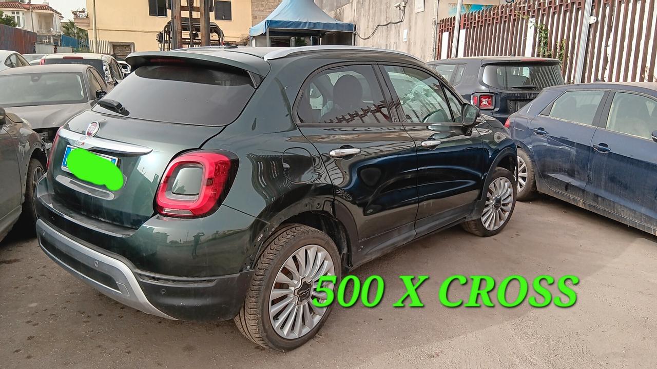 Fiat 500 X cross incidentata sinistrata mondialcars 019