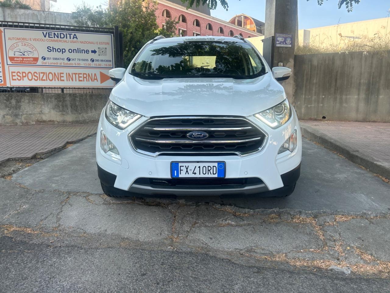 Ford EcoSport 1.0 EcoBoost 100 CV ST-Line Black Edition