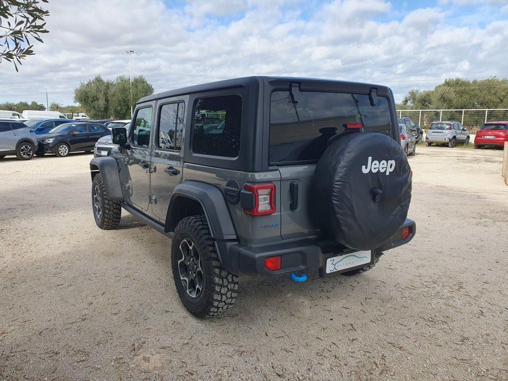 Jeep Wrangler Unlimited 2.0 380cv PHEV ATX 4xe Rubicon Km0