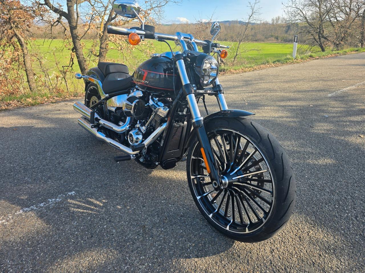 Harley-davidson Softail Breakout 117 , KM 0 , Garanzia fino 12/2027
