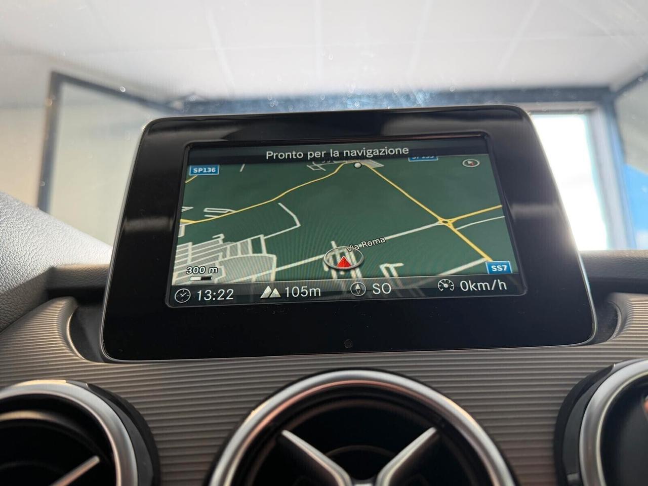 MERCEDES-BENZ CLASSE B160 SPORT 1.5 90CV NAVI OK NEOPATENTATI ANNO 2018