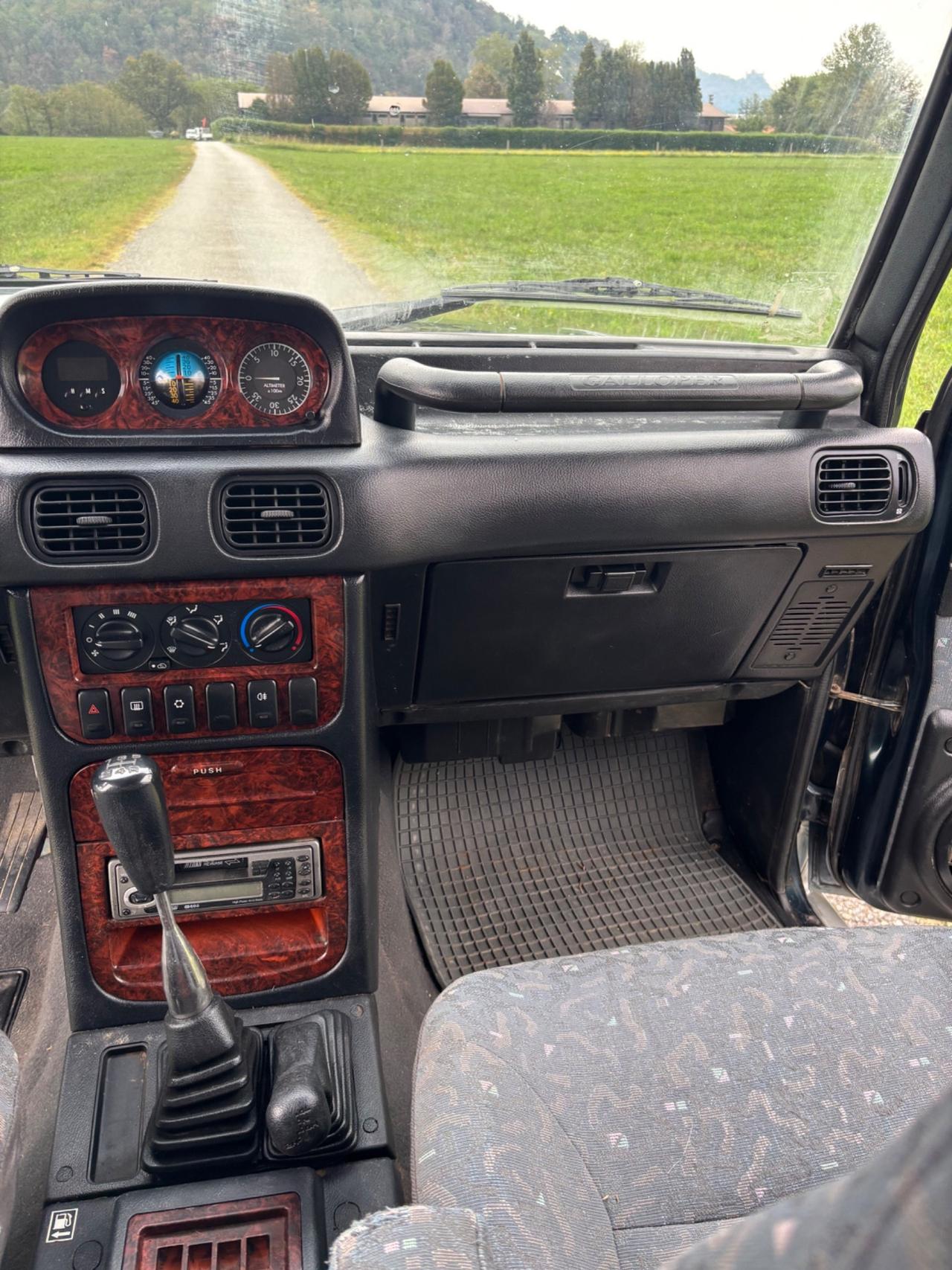 Hyundai Galloper 3 PORTE GANCIO TRAINO SANISSIMO