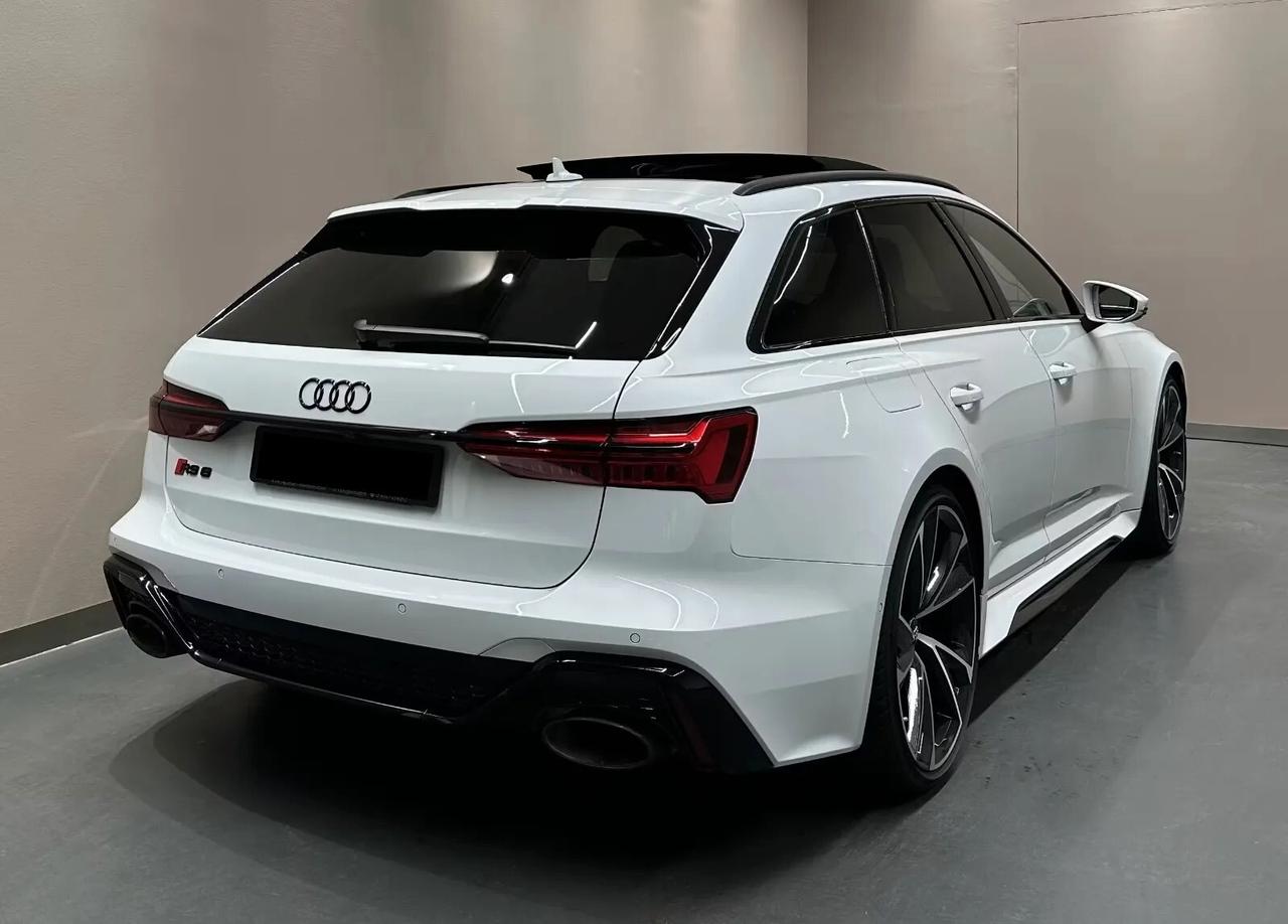 Audi RS6 RS 6 Avant 4.0 TFSI V8 QUATTRO/TIPTRONIC/CARBOCERAMICI/TETTO/PELLE/360/UFFICIALE