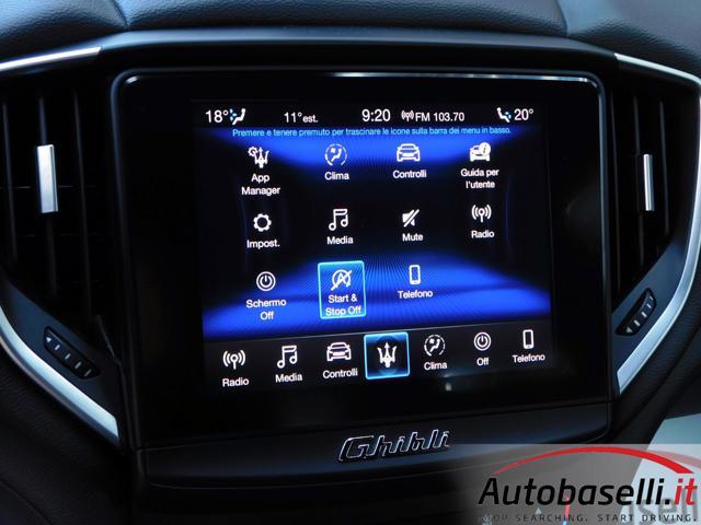MASERATI Ghibli 3.0 V6 350CV AUTOMATICA, TETTUCCIO APRIBILE