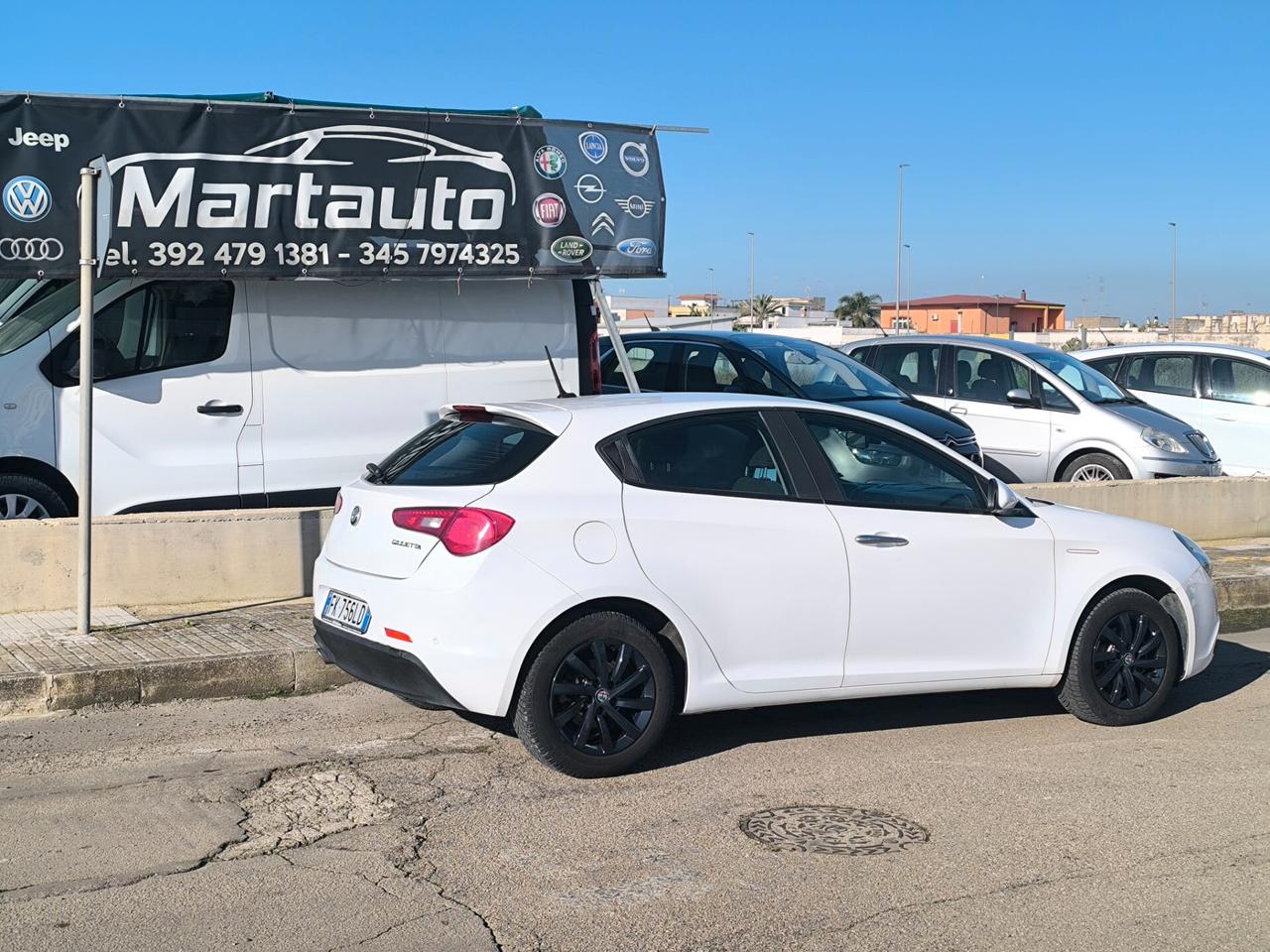 ALFA ROMEO GIULIETTA BUSINESS 1.6 DIESEL 120cv 07/2017 KM 80.00 NAV/LED/SENS.POST