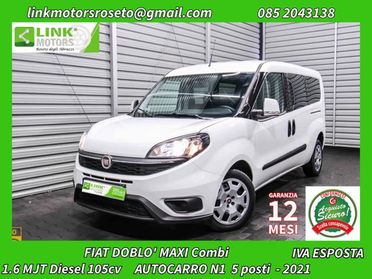 FIAT N1 DOBLO' MAXI Combi 5 posti 1.6 MultiJet 105cv