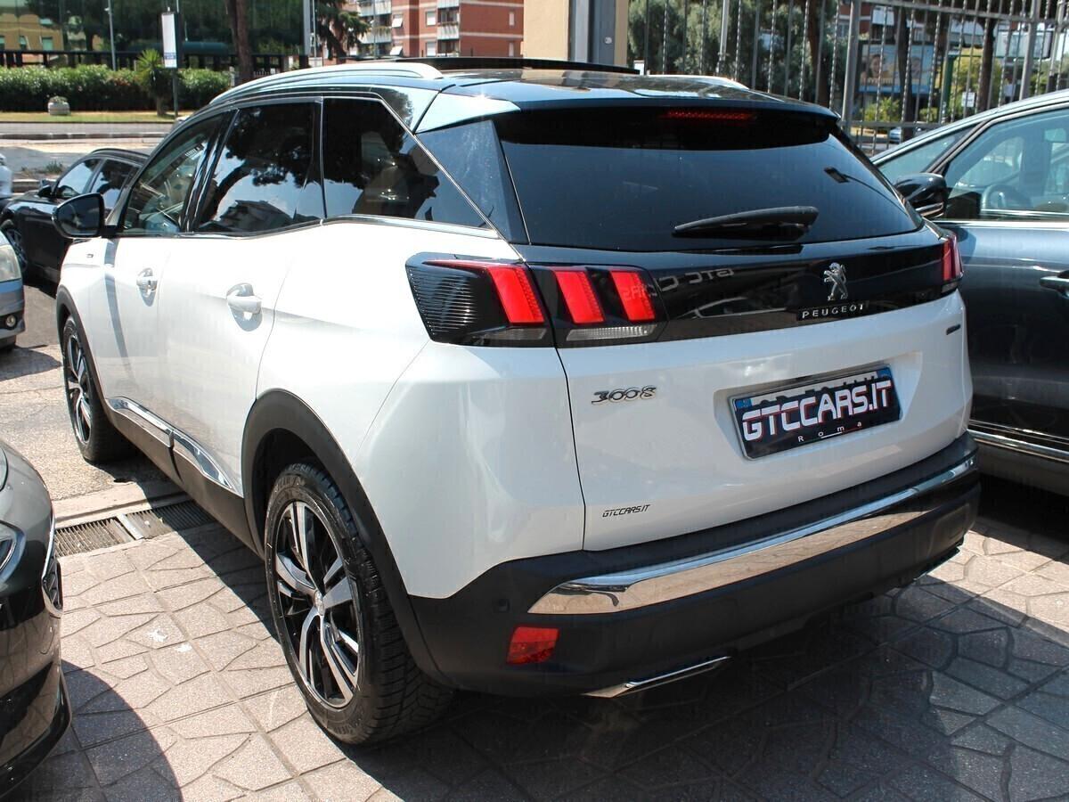 Peugeot 3008 1.5hdi GT-Line EAT8 TETTO LED UNIPRO IVA DEDUCIB.