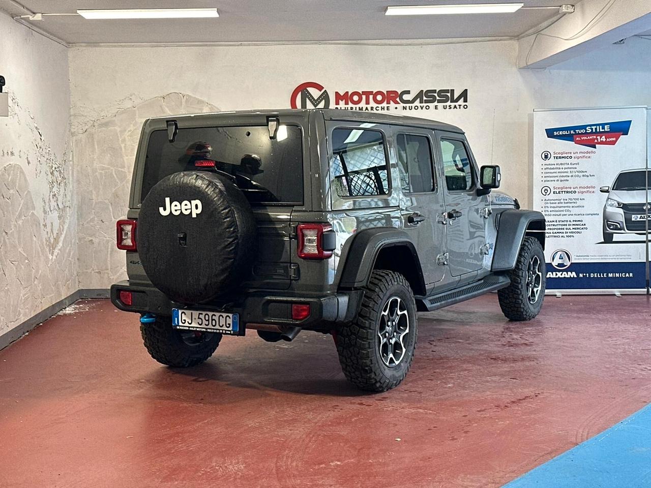 Jeep Wrangler Unlimited 2.0 PHEV ATX 4xe Rubicon