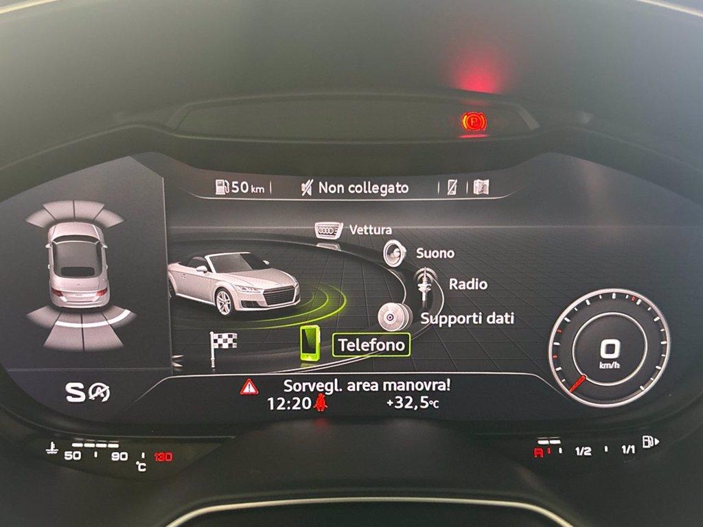 AUDI Tts roadster 2.0 tfsi quattro s-tronic del 2018