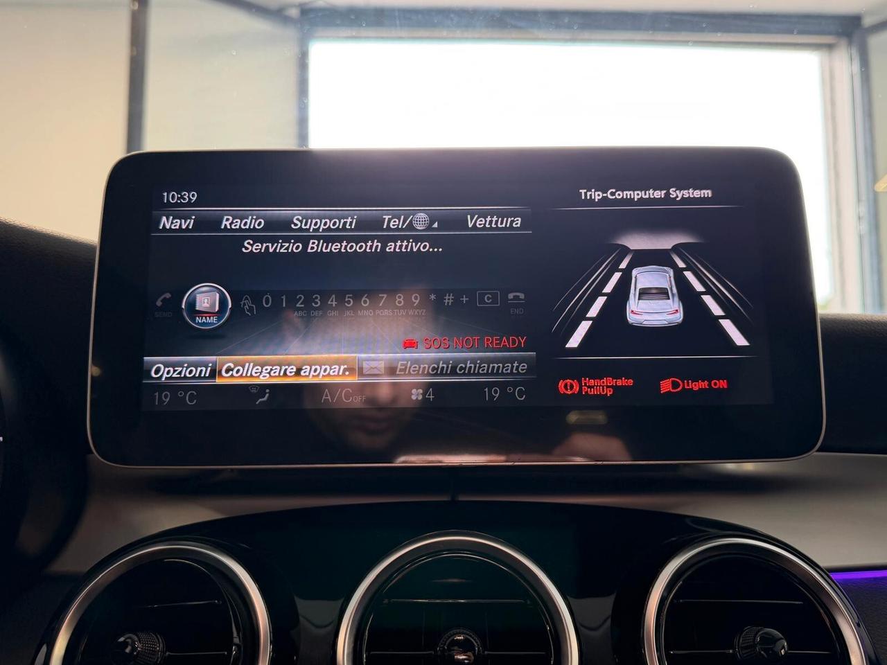 MERCEDES-BENZ CLASSE C180 SPORT 1.6 116CV NAVI OK NEOPATENTATI ANNO 2017