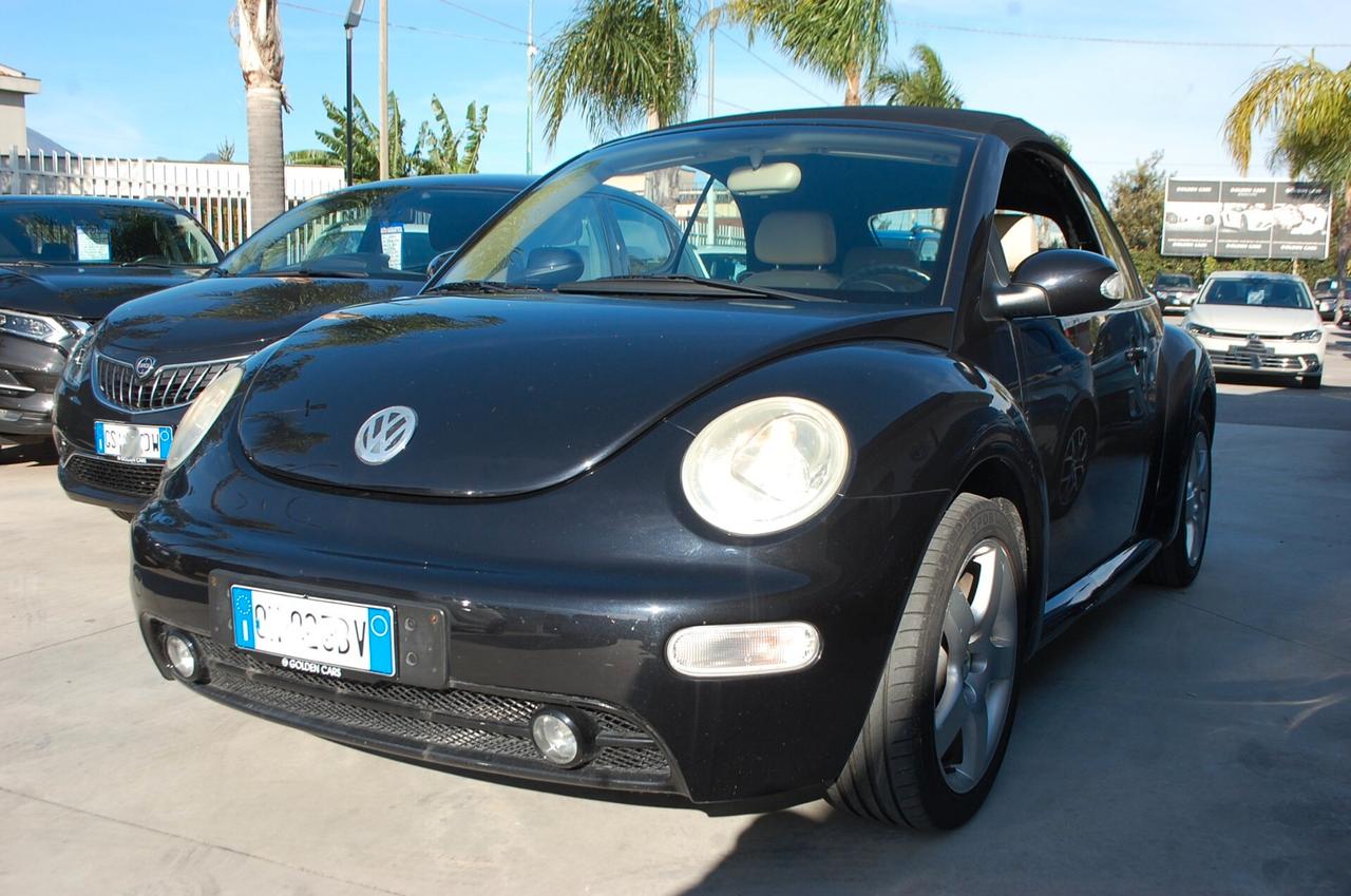 Volkswagen New Beetle Cabrio 1.9 TDI 100CV Uff Italy Lega Pelle